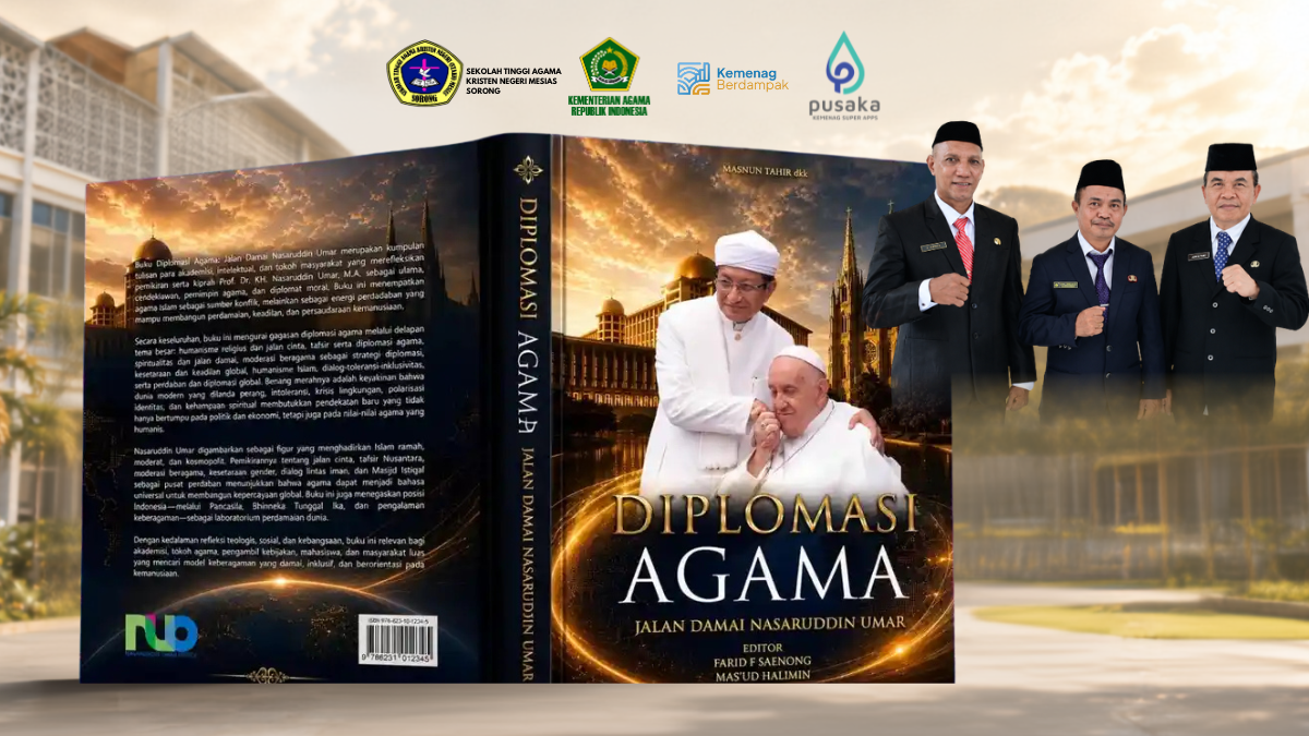Apresiasi Akademis Ketua STAKN Mesias Sorong atas Peluncuran Karya Teologis-Sosiologis Menteri Agama RI dan Para Akademisi